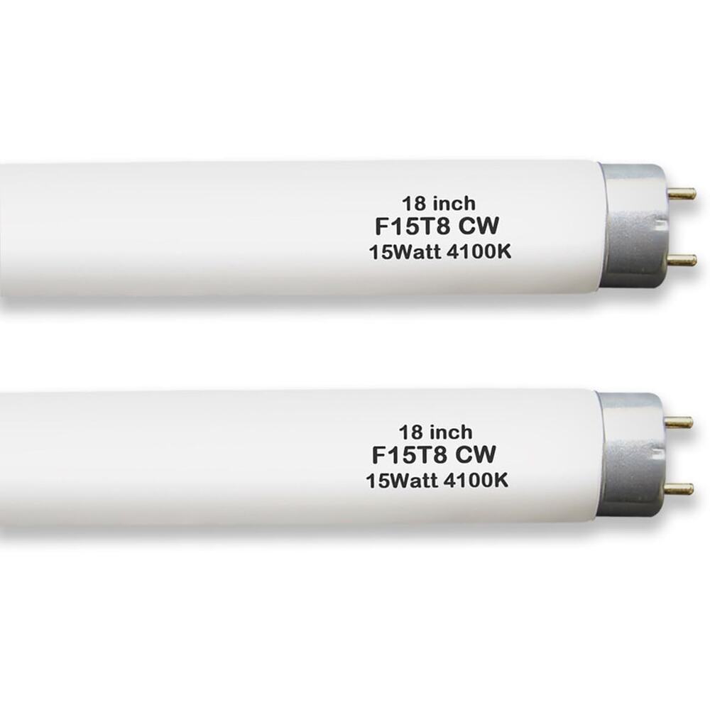 F15T8-CW 15 Watt Cool White,18" T8 RV Fluorescent Linear Tube Lamp,Replacement
